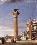The Column of St Mark in Venice Richard Parkes Bonington